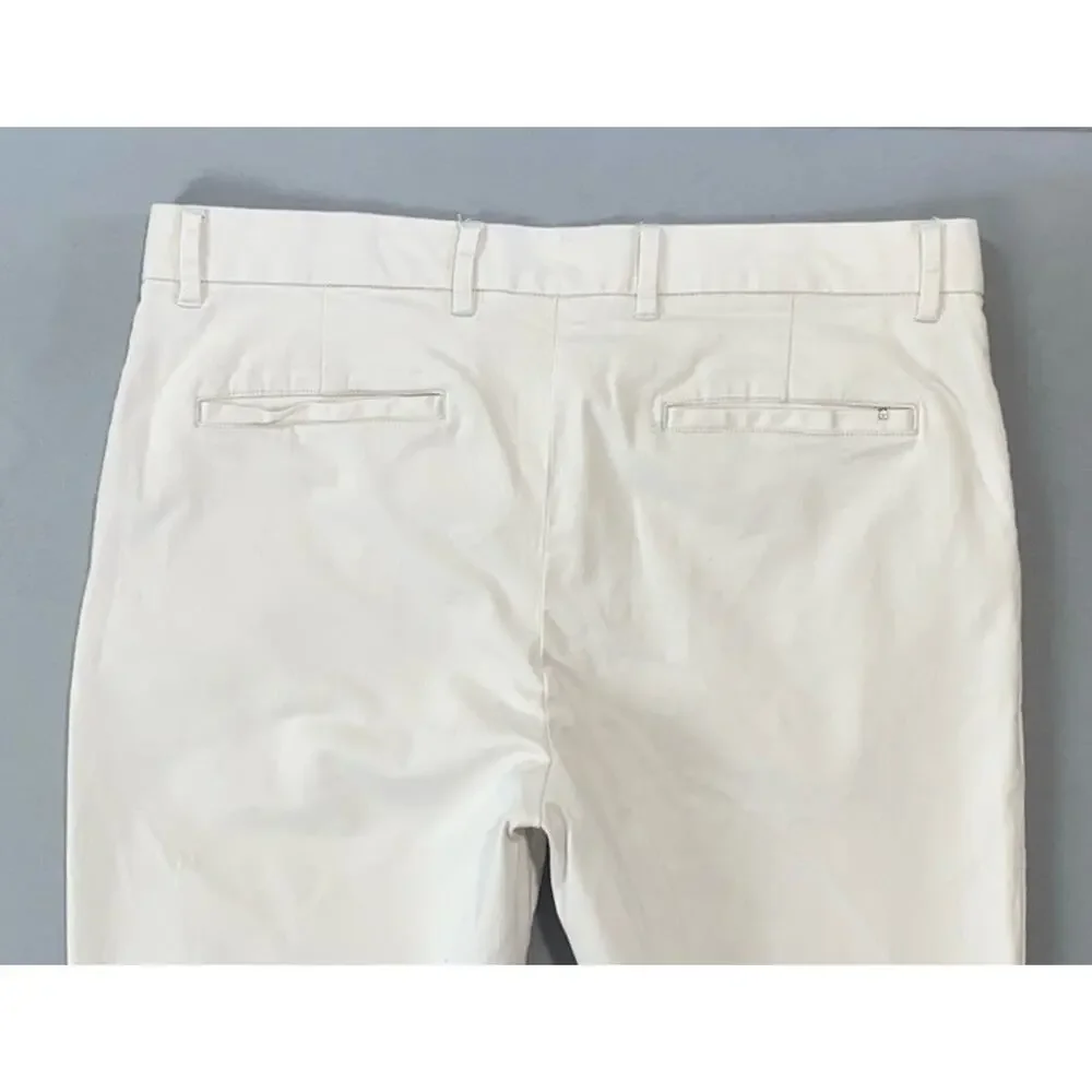 All Saints Slim Fit Stretch Cotton 'Park Chino' Pants. Ivory, Men's 34X31. EUC!